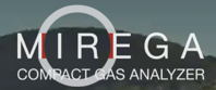 Logo de MIREGA : développeur d’analyses de gaz à effet de serre ultra-compacts et précis